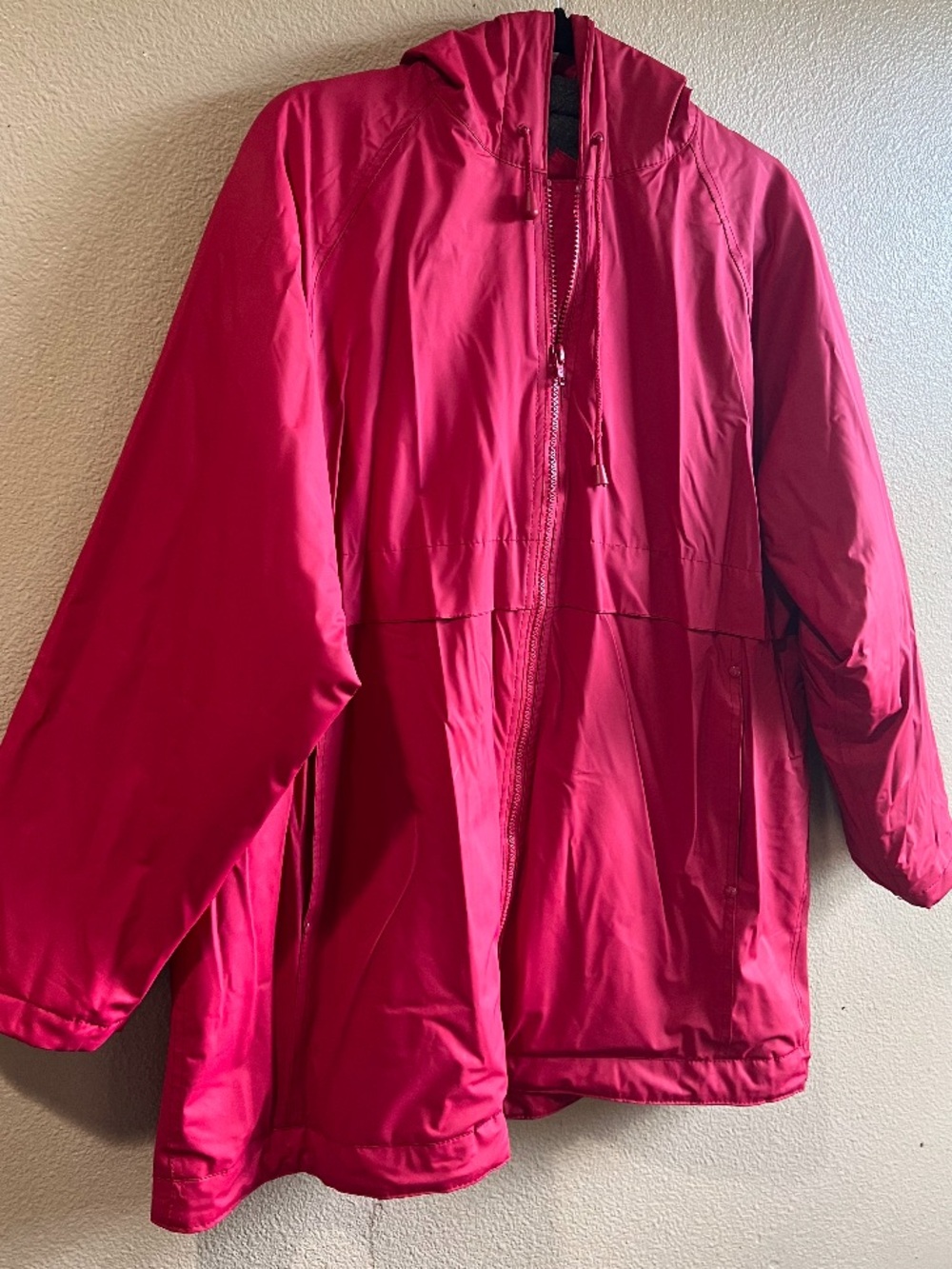 Misty Harbor Red‎ Jacket with hood size medium